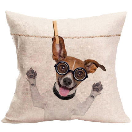 Funny Jack Russell Cushion Covers | Dog Meme Pillowcases Set