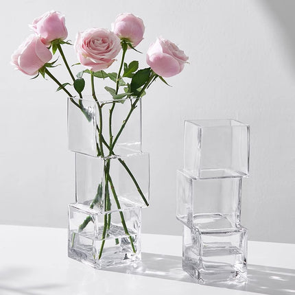 Handmade Irregular Glass Vase | Modern Luxury Decorative Vase