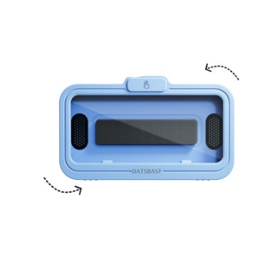📱 Bathroom Waterproof Phone Storage Case – Sealed Wall Cover