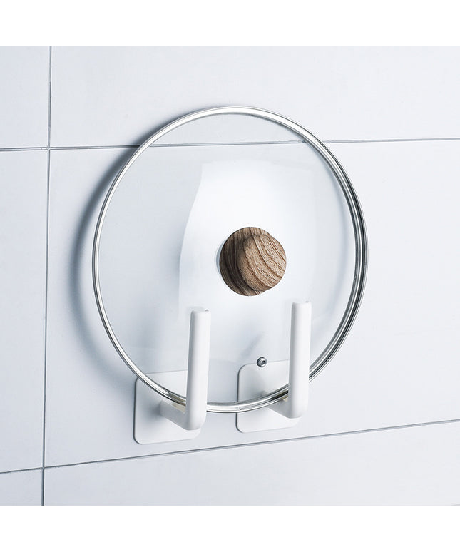 Nail-Free Wall Hooks – White ABS | Damage-Free Hanging Solution