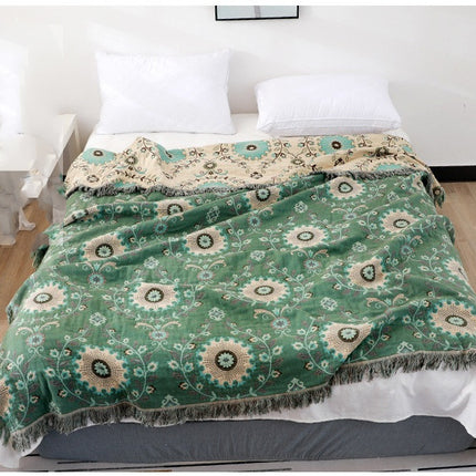 Cotton Yarn Sofa Cover Towel Multifunctional Nordic Simple