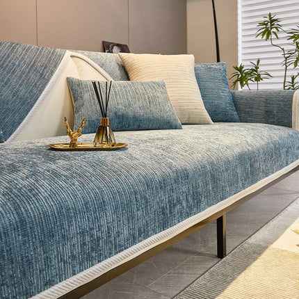 Chenille Sofa Slip Cover | Soft Modern Sofa Protector