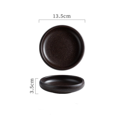 Small Dish Seasoning Ceramic Circular