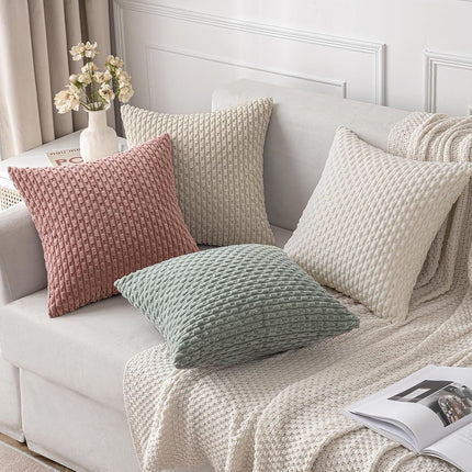 Corduroy Cushion Cover | Ribbed Throw Pillow