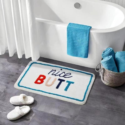 Simple Home Bathroom Non-slip Decorative Floor Mat