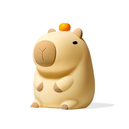 Capybara Night Light – Soft Silicone Rechargeable Lamp | Ikeame