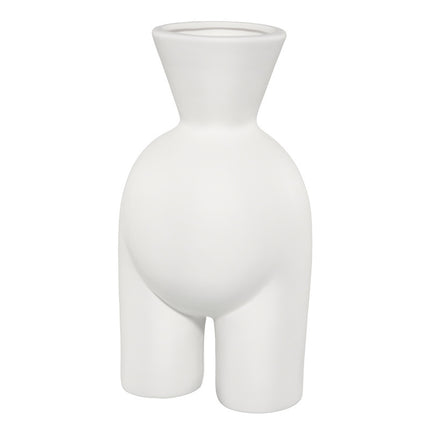 Abstract Female Form Vase – INS Style Ceramic Art Décor