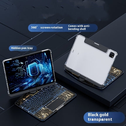 💻✨ 360° Swivel iPad Keyboard Case – Work, Create, Rotate