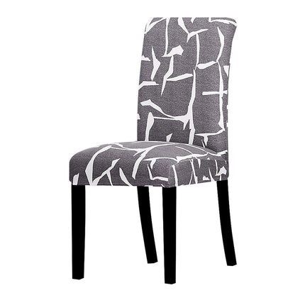 Stretch Dining Chair Covers | Elastic Printed Chair Slipcovers