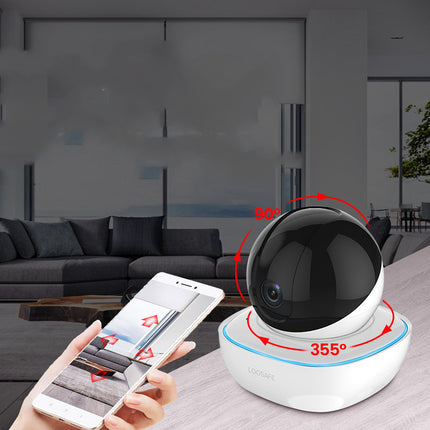 Wireless WiFi Smart Dome Surveillance Camera – HD 1080P Remote Monitoring with Mobile App