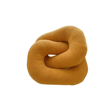 Sculptural Knot Cushion | Wavy & Twist Sofa Pillow