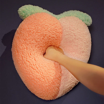 Novelty Plush Cushion | Cute Fruit & Vegetable Pillow 🍆