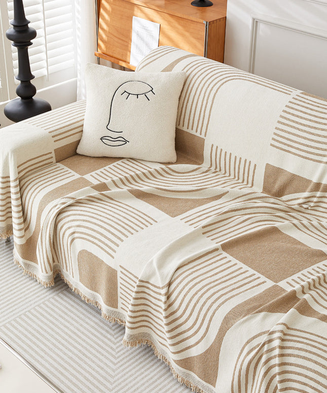 Chenille Sofa Cover | Luxury Full Wrap Couch Throw