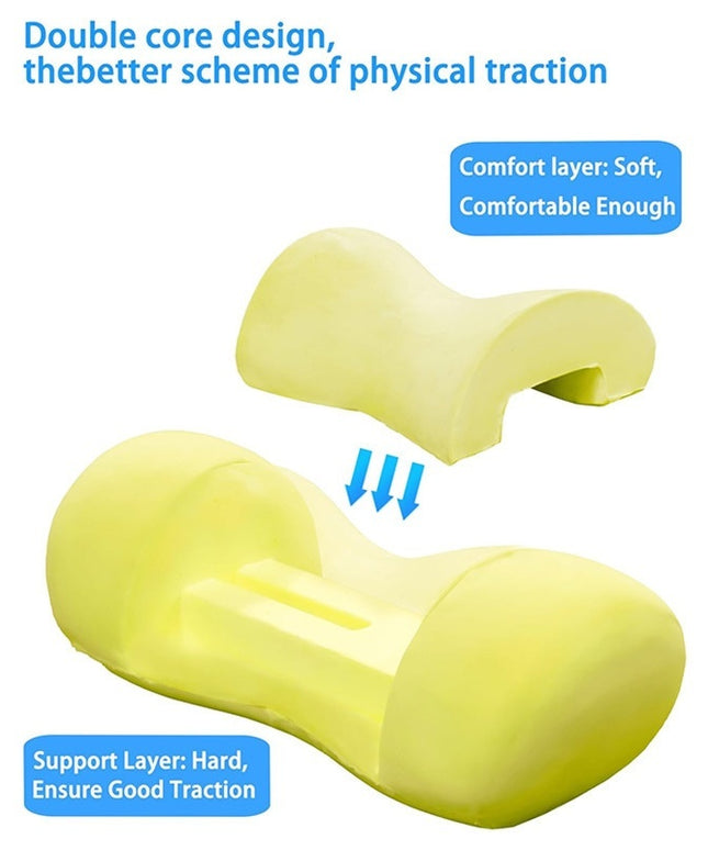 Cervical Memory Foam Pillow | Neck Support Sleep Cushion