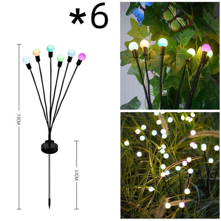 Led pneumatic firefly ground plug-in lamp – Trendy & Practical for Daily Living