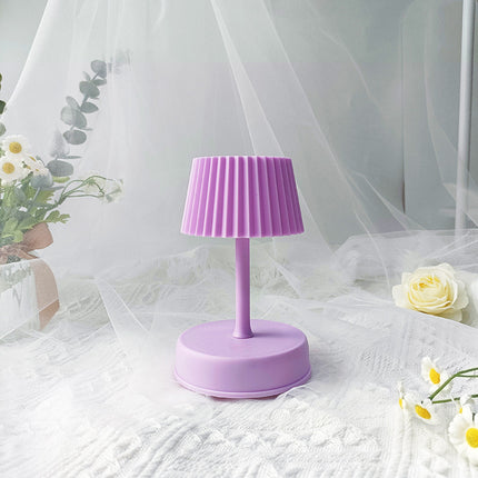 Retro Music Mini Table Lamp with Lighting & Music – Pink, Blue, Purple, Red | Ikeame