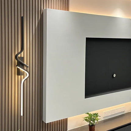 Bedroom Bedside Lamp Modern Minimalist Background Wall Lamp