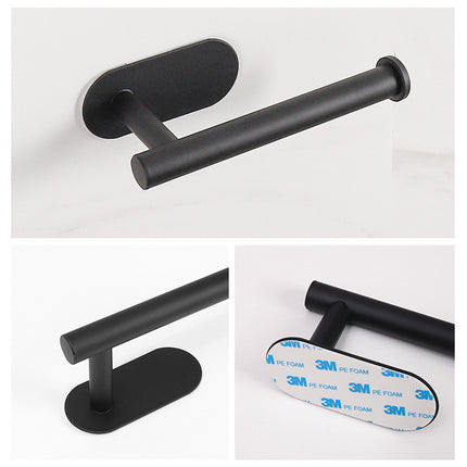 Stainless Steel Toilet Paper Holder Punch-free Kitchen Bathroom Roll Stand
