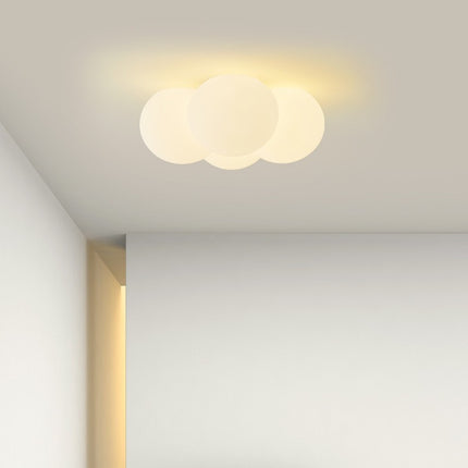 Modern Minimalist Cloud Ceiling Light – 4-Head LED Fixture | Ceiling & Chandelier