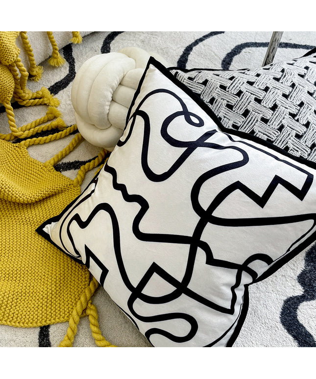 Luxury Velvet Cushion Cover | Designer Plush Throw Pillow