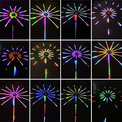 Firework LED Strip Lights – Music Sync Colour Changing Party Décor | Ikeame