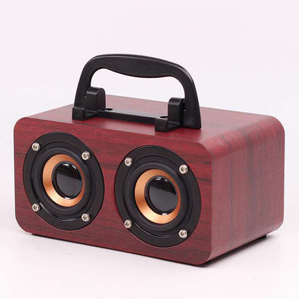 Wooden Bluetooth Speaker – Portable Indoor/Outdoor Wireless Sound | Ikeame