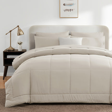 Block Colour Luxury 4-Piece Bedding Set