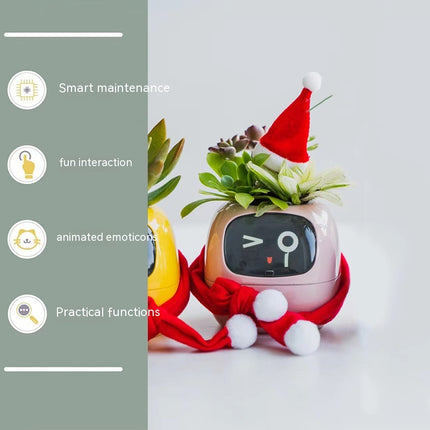 IVY Smart Planter AI Interactive Plant Pot with Expressions