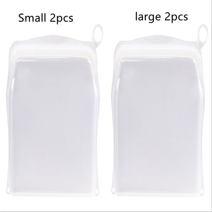 Kitchen Fruit And Vegetable Silicone Fresh-keeping Bag Thickened Food Daily Necessities Portable Self-sealing Storage Bag