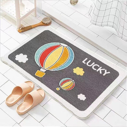 Simple Home Bathroom Non-slip Decorative Floor Mat
