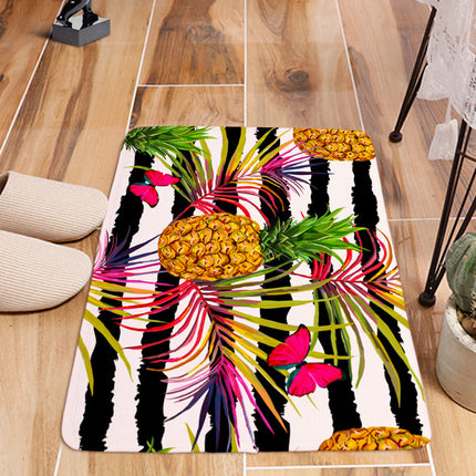 Bathroom absorbent non-slip cushion seat carpet