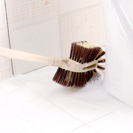 Imitation Wood Toilet Brush – Long Handle Bathroom Cleaner | Ikeame