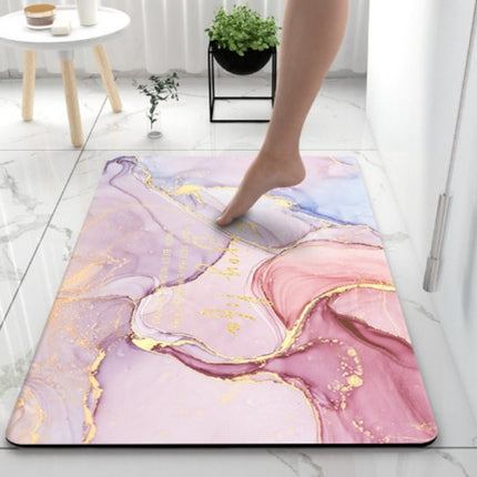 Diatom Mud Absorbent Pad Rectangular Bathroom Floor Mat