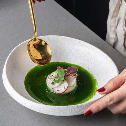 Luxury Ceramic Deep Plates – Premium Tableware