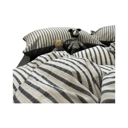 Striped Bedding Set | Soft Tencel Duvet Cover