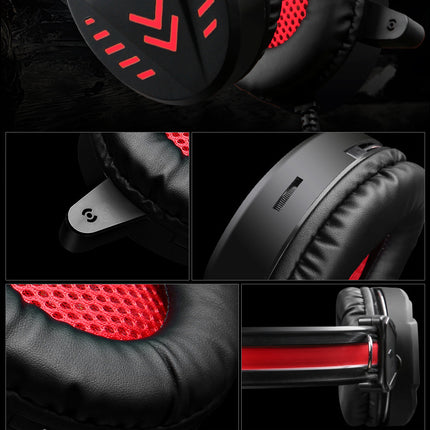 Gaming Headset With Microphone And Heavy Bass