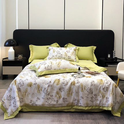 Tencel summer duvet four-piece washed silk – Trendy & Practical for Daily Living