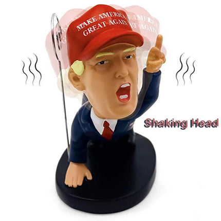 Funny Head Shaking Pen Holder – Viral Desk Organiser & Card Holder