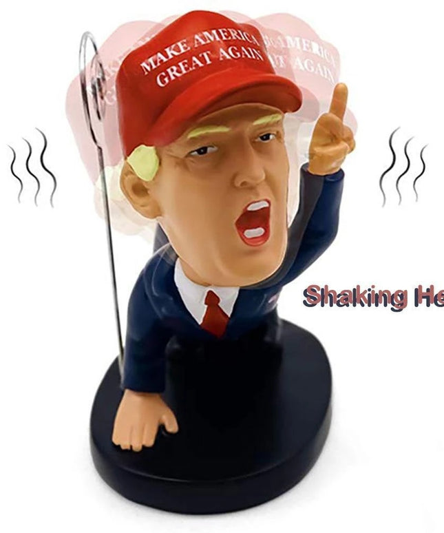Funny Head Shaking Pen Holder – Viral Desk Organiser & Card Holder