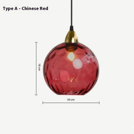 Modern Water-Wave Glass Ball Chandelier – Nordic Style | 10 Colours