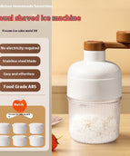 Ice Crusher + 6 Ice Molds
