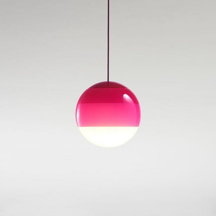 Nordic Minimalist Glass Sphere Pendant Light – Colourful Gradient Chandelier