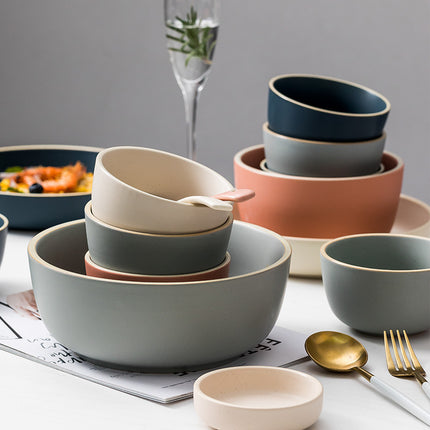 Home Nordic Style Simple Fashion Ceramic Bowl