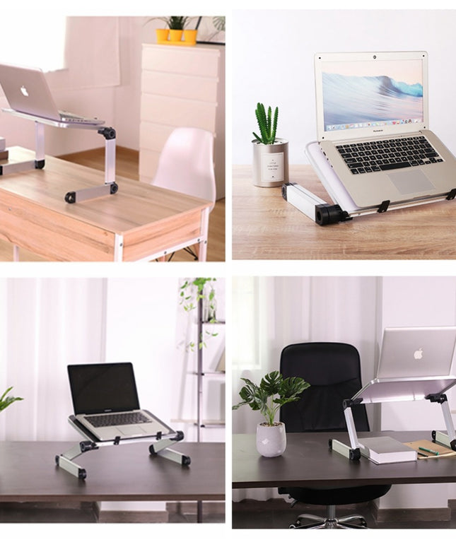 Foldable Laptop Stand Ergonomic Desk & Tablet Holder