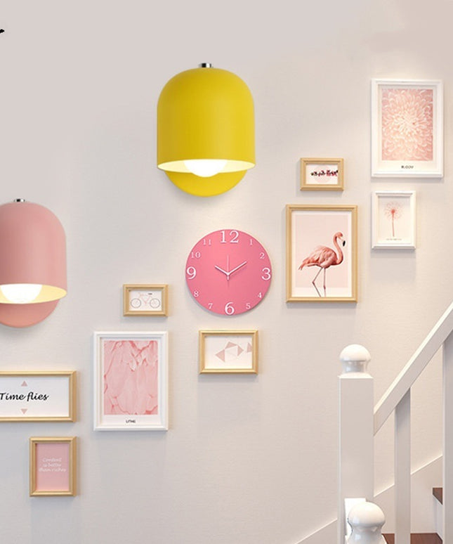 Nordic Macaron Wall Lamp – Simple Modern Wall Light (5 Colours)