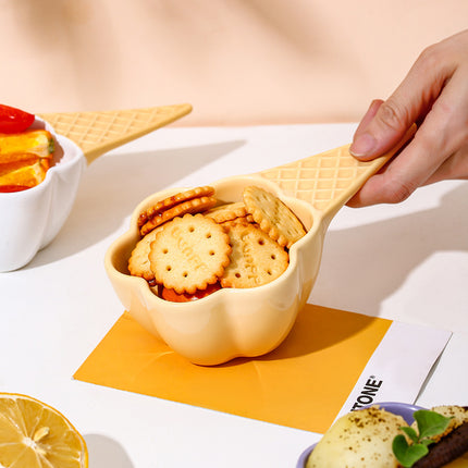 Ice Cream Cone Porcelain Dish 🍦 – 4 Colours