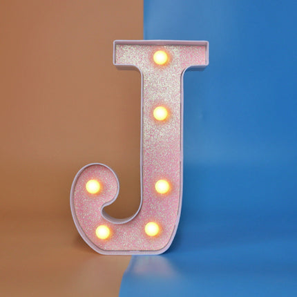 Night Light English Letter Lamp Birthday Party