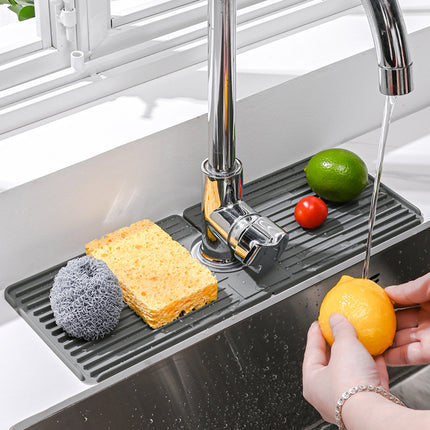Silicone Faucet Drain Pad – Kitchen & Bathroom