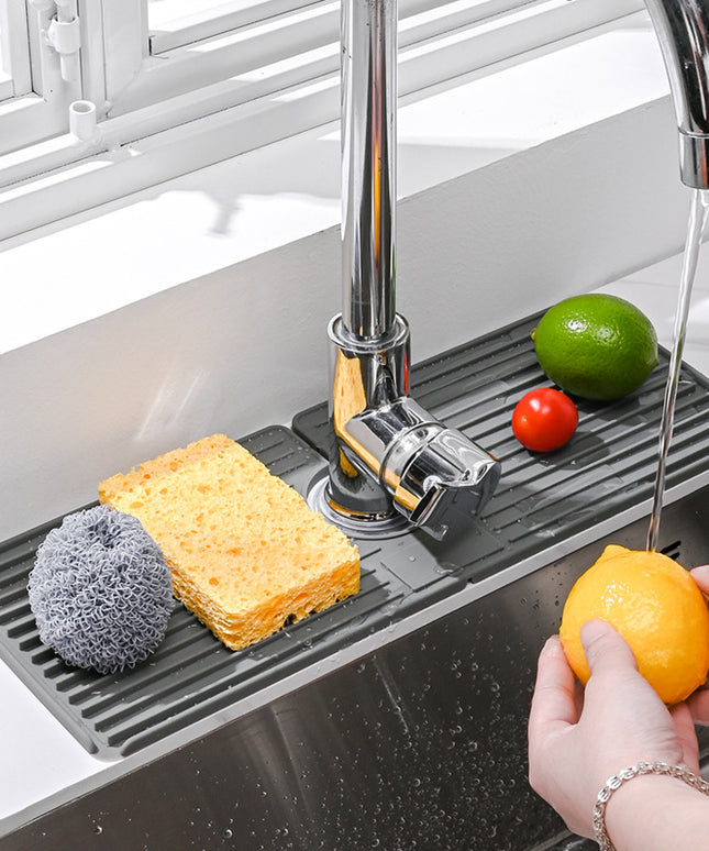 Silicone Faucet Drain Pad – Kitchen & Bathroom