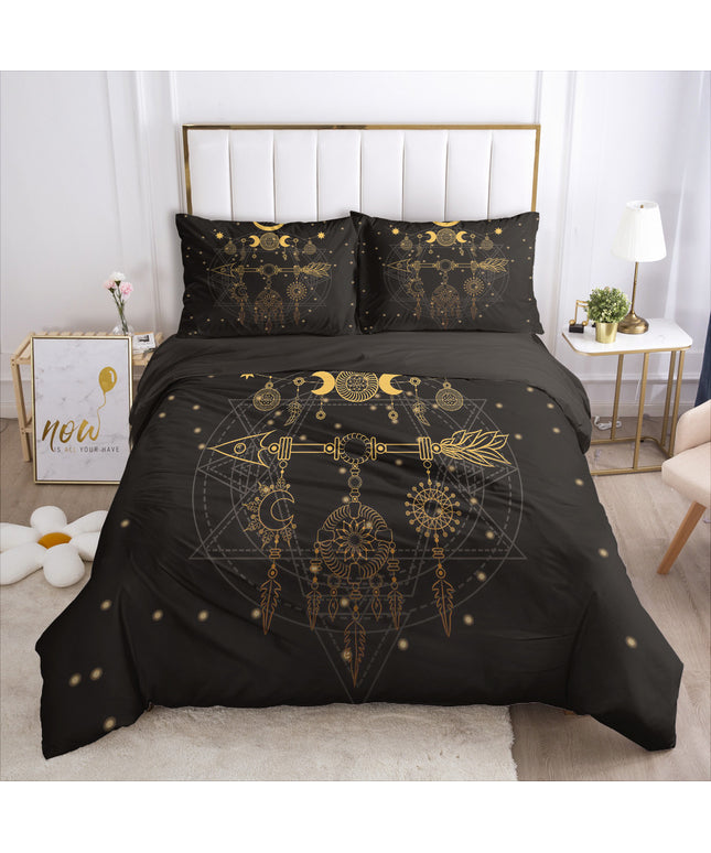 3D Printed Bedding Set | Dreamcatcher & Feather Duvet Cover